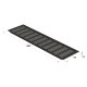 VENTILATION GRILLE COVER 12x45 cm / MAT BLACK