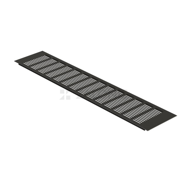 VENTILATION GRILLE COVER 12x60 cm / MAT BLACK