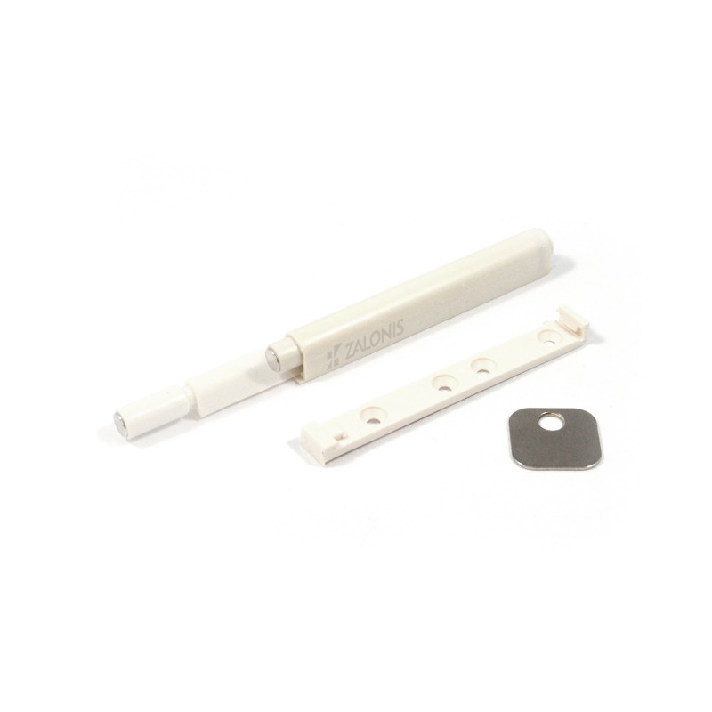 PUSH TO OPEN INDAUX MAGNETIC / WHITE PUSH