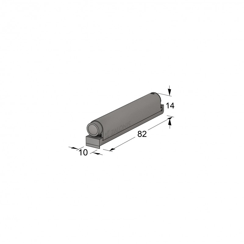 PUSH TO OPEN INDAUX / GREY PUSH