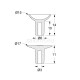 SHELF SUCTION CUP Νο0 SHELF SUCTION CUPS