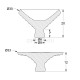 SHELF SUCTION CUPS Νο4