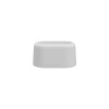 OVAL EXTERNAL LEG CAP PVC / 40x20 / WHITE OVAL EXTERNAL LEG CAP PVC / 40x20 / WHITE