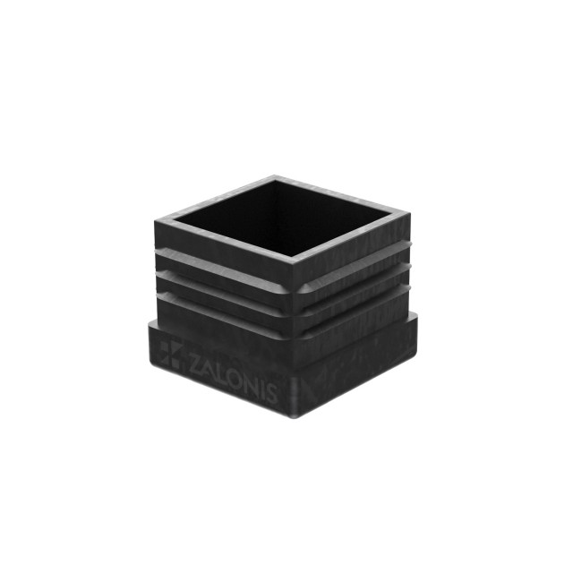 ΤΑΠΑ ΧΩΝΕΥΤΗ ΜΑΥΡΗ / 40x40 / ΜΕ ΠΤΕΡΥΓΙΑ