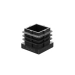 ΤΑΠΑ ΧΩΝΕΥΤΗ ΜΑΥΡΗ / 30x30 / ΜΕ ΠΤΕΡΥΓΙΑ