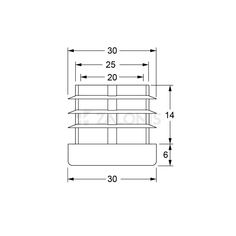 ΤΑΠΑ ΧΩΝΕΥΤΗ ΜΑΥΡΗ / 30x30 / ΜΕ ΠΤΕΡΥΓΙΑ