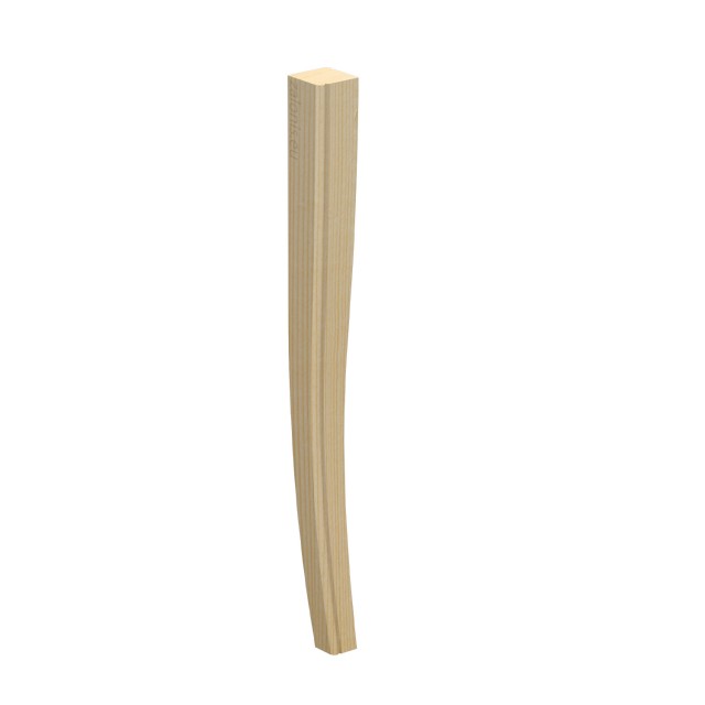 ΠΟΔΙ ΤΡΑΠΕΖΙΟΥ ΞΥΛΙΝΟ ΡΑΒΔΩΤΟ 60x60 / Υ.740 / ΟΞΥΑ
