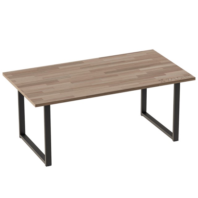 TABLE LEG m.684 60x30 H.730 / MAT BLACK