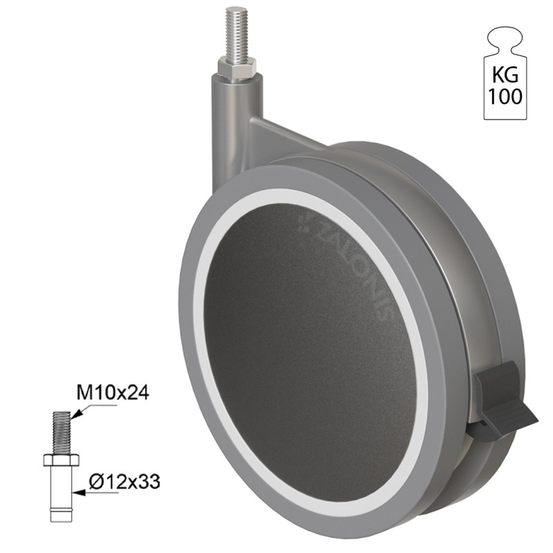 ΡΟΔΑ SR METAL Φ.180 Υ.215 / ΜΕ ΦΡΕΝΟ