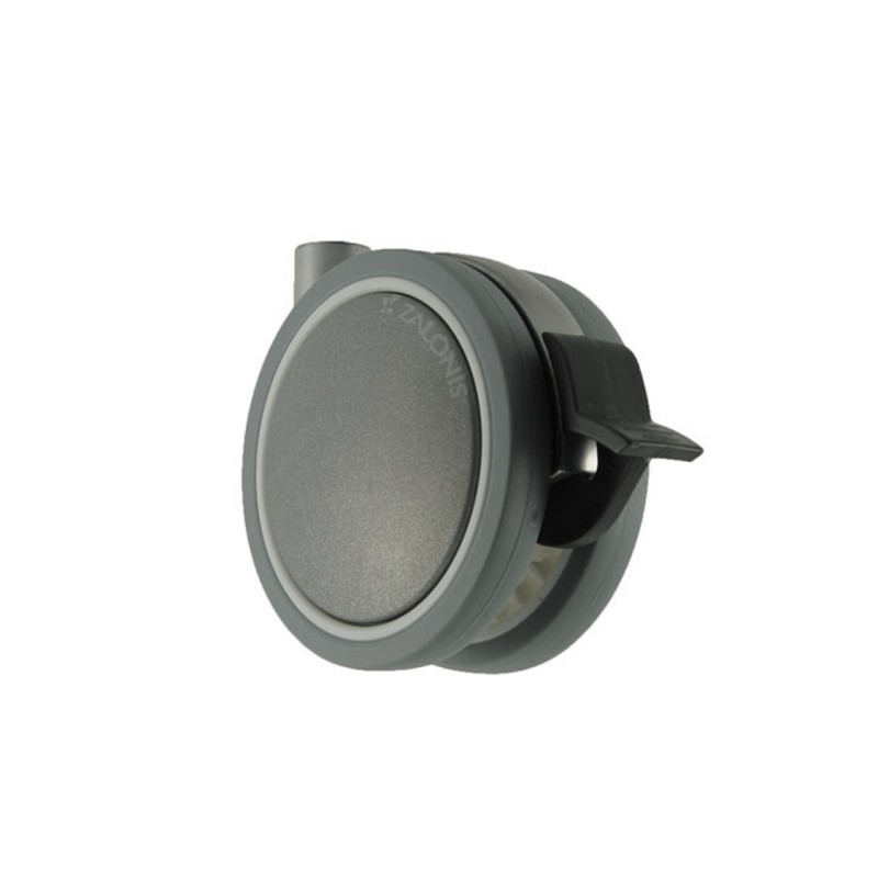 ΡΟΔΑ SR METAL Φ.100 Υ.125 / ΜΕ ΦΡΕΝΟ ΣΕΙΡΑ SR METAL / 40-100 Kg