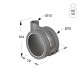 ΡΟΔΑ SR METAL Φ.75 Υ.104 ΣΕΙΡΑ SR METAL / 40-100 Kg