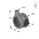 ΡΟΔΑ SR METAL Φ.75 Υ.104 / ΜΕ ΦΡΕΝΟ ΣΕΙΡΑ SR METAL / 40-100 Kg