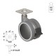 ΡΟΔΑ SR METAL Φ.75 Υ.104 / ΜΕ ΦΡΕΝΟ ΣΕΙΡΑ SR METAL / 40-100 Kg