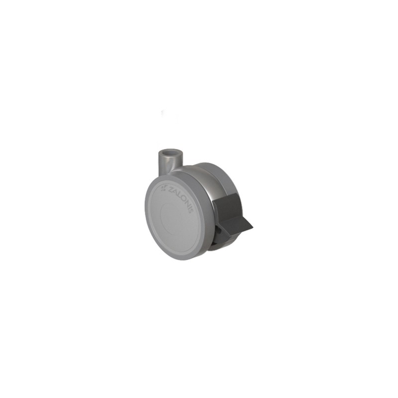 ΡΟΔΑ SR METAL Φ.40 Υ.55 / ΜΕ ΦΡΕΝΟ ΣΕΙΡΑ SR METAL / 40-100 Kg