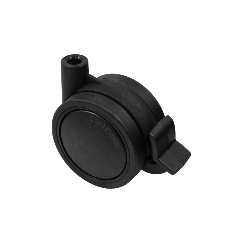 ΡΟΔΑ SR PLASTIC Φ.60 ΜΕ ΦΡΕΝΟ / ΜΑΥΡΟ ΣΕΙΡΑ SR PLASTIC / 40-50 Kg