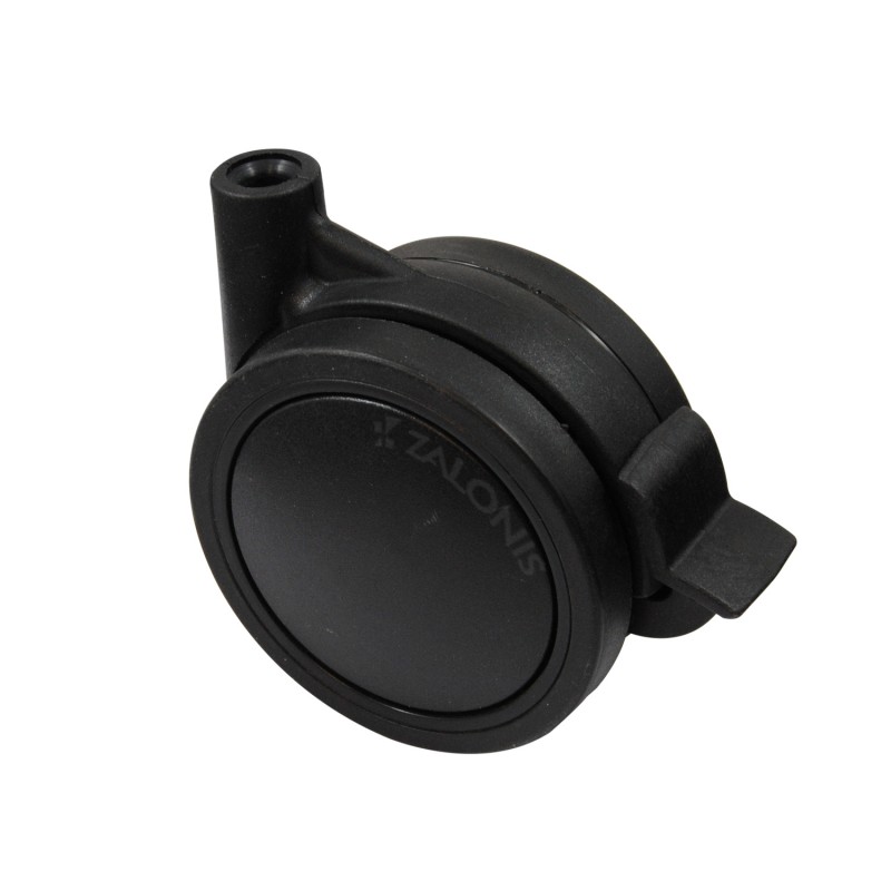 ΡΟΔΑ SR PLASTIC Φ.75 ΜΕ ΦΡΕΝΟ / ΜΑΥΡΟ ΣΕΙΡΑ SR PLASTIC / 40-50 Kg