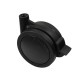 ΡΟΔΑ SR PLASTIC Φ.75 ΜΕ ΦΡΕΝΟ / ΜΑΥΡΟ ΣΕΙΡΑ SR PLASTIC / 40-50 Kg