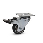 ΡΟΔΑ ΜΕΣΑΙΟΥ ΤΥΠΟΥ 205 Φ.50 ΜΕ ΦΡΕΝΟ / Υ.76 / 35KG