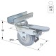 ΡΟΔΑ ΒΙΟΜ. Φ.50 ΦΡΕΝΟ / Υ.68 / 25kg / U18 / ΛΕΥΚΟ ΓΚΡΙ