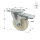 ΡΟΔΑ m.135 ΒΑΡΕΩΣ ΤΥΠΟΥ ΜΕ ΦΡΕΝΟ / Φ.100 / ΠΛΑΚΑ 63x92 / Υ.130 / 90Kg