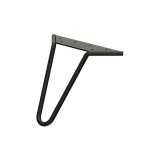 ΠΟΔΑΡΑΚΙ HAIRPIN 2-ROD VINTAGE Υ.160 / ΜΑΥΡΟ MAT