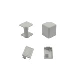 VOLPATO CORNERS-CAPS SET 16x26 / GRAY