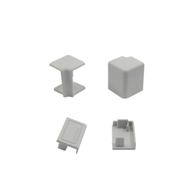 VOLPATO CORNERS-CAPS SET 16x26 / GRAY