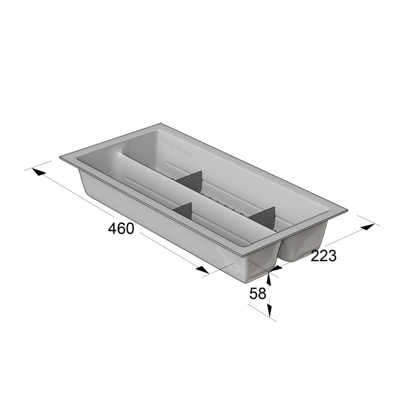 CUTLERY TRAY INDAUX / CABINET 30 (22,3x46) INDAUX CUTLERY TRAYS