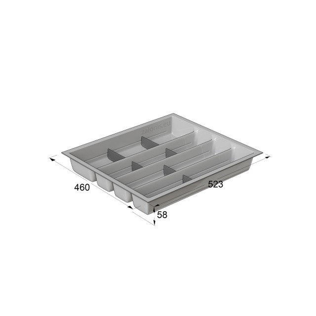 CUTLERY TRAY INDAUX / CABINET 60 (52,3x46)