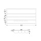 CUTLERY TRAY INDAUX / CABINET 100 (92,3x46) INDAUX CUTLERY TRAYS