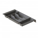 MODULAR CUTLERY TRAY / 26.3x48.7 cm / 1W / ANTHRACITE