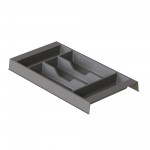 MODULAR CUTLERY TRAY / 27.4x48.7 cm / 2W / ANTHRACITE