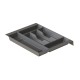 MODULAR CUTLERY TRAY / 37x48.7 cm / 1W / ANTHRACITE MODULAR CUTLERY TRAYS
