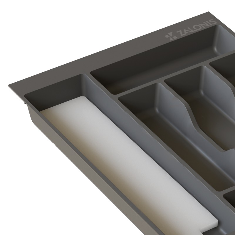 MODULAR CUTLERY TRAY / 37x48.7 cm / 1W / ANTHRACITE MODULAR CUTLERY TRAYS