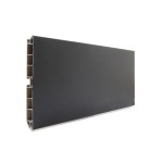 PLASTIC PLINTH H.15 / MAT BLACK