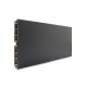 PLASTIC PLINTH H.15 / MAT BLACK PVC PLINTHS
