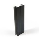 MULTI-CORNER H 15 / MAT BLACK PVC PLINTHS