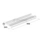 METAL WIRE DISH RACK - CABINET 100 CLASSIC SERIES