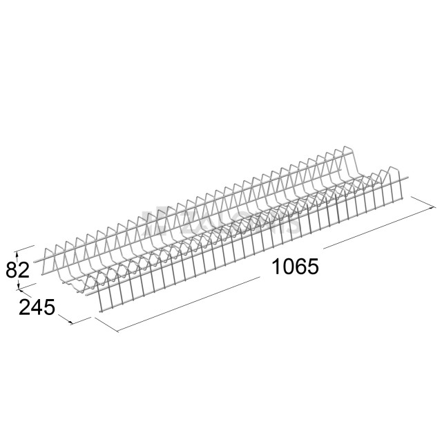 METAL WIRE DISH RACK - CABINET 110