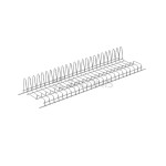 METAL WIRE DISH RACK - RAISED BACKREST - CABINET 90