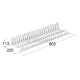 METAL WIRE DISH RACK - RAISED BACKREST - CABINET 90 RAISED BACKREST SERIES