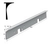 KITCHEN WORKTOPS ALUMINIUM CORNER JOINT / 4x64cm KITCHEN WORKTOPS ALUMINIUM CORNER JOINT / 4x64cm