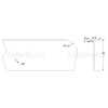 KITCHEN WORKTOPS ALUMINIUM T-SHAPE JOINING STRIP / 4x64cm KITCHEN WORKTOPS ALUMINIUM T-SHAPE JOINING STRIP / 4x64cm