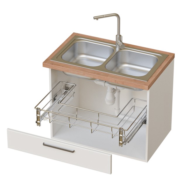 SINK WIRE BASKETS