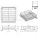 WIRE BASKET m.306 / CABINET 50 MULTIPURPOSE WIRE BASKETS m.306 SERIES