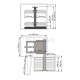MAGIC CORNER PULL-OUT M&C / 40-45 DOOR / WITH SOFT CLOSING/ L&R MAGIC CORNER PULL OUTS