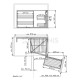 MAGIC CORNER PULL-OUT M&C / 40-45 DOOR / SOFT CLOSING / RIGHT MAGIC CORNER PULL OUTS
