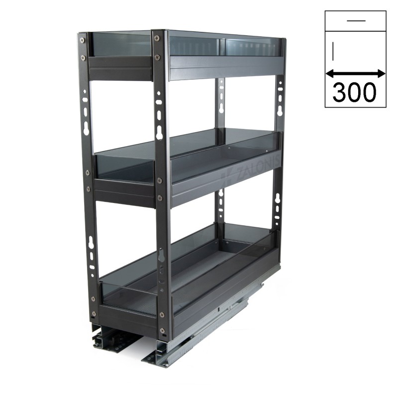 ΤΡΙΠΑΤΟ EMKW ΑΝΘΡΑΚΙ ΜΕ ΤΖΑΜΙ / ΕΡΜΑΡΙΟ 30 cm