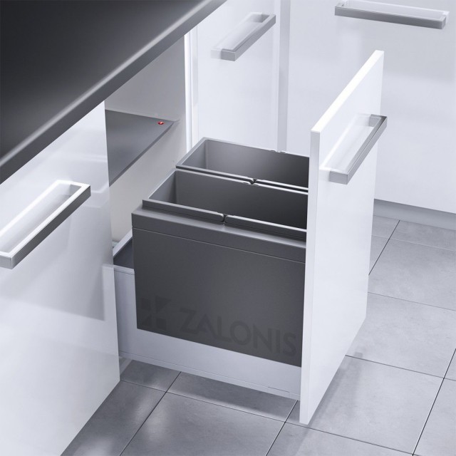 ΚΑΔΟΣ HAILO ΣΥΡΤΑΡΙΟΥ AS Triple XL / 36 Ltr (18+18) / ΕΡΜΑΡΙΟ 45 cm