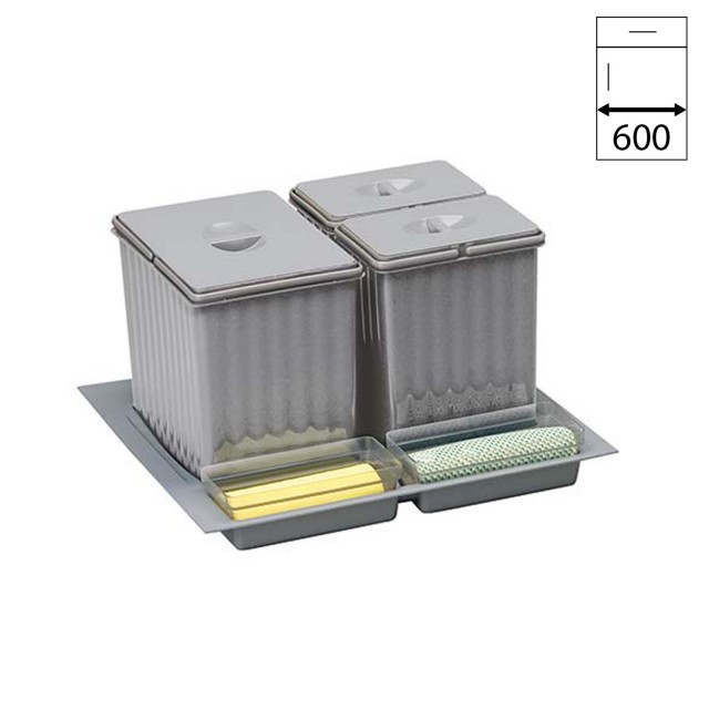 ΣΥΣΤΗΜΑ ΚΑΔΩΝ ΣΥΡΤΑΡΙΟΥ / ΕΡΜΑΡΙΟ 60cm